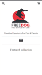 Mobile Screenshot of freedogpetcare.us